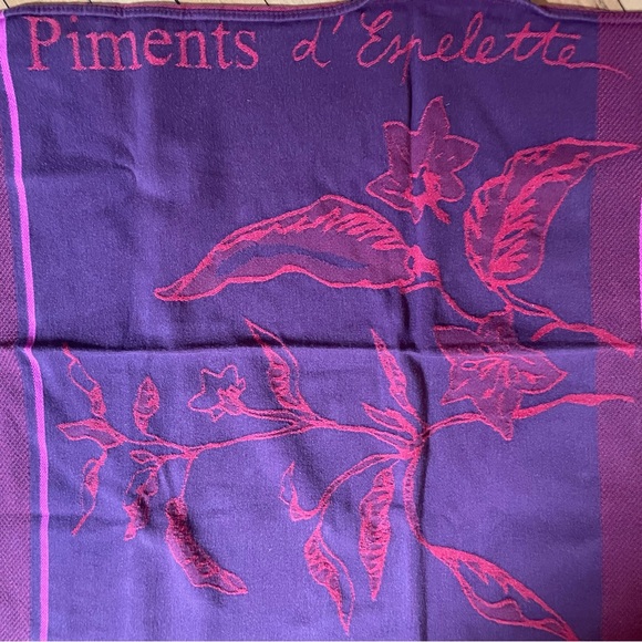 Jacquard tea towel Jean Vier made in France. 100 percent cotton vintage. - Picture 4 of 4